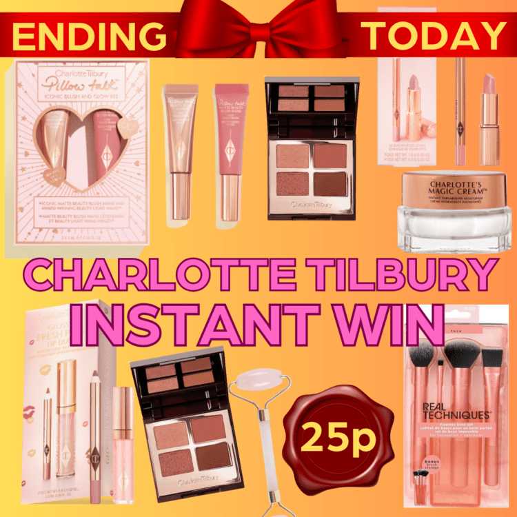 InstantWin#2 Charlotte Tilbury Best Sellers & Makeup Brushes Luxury