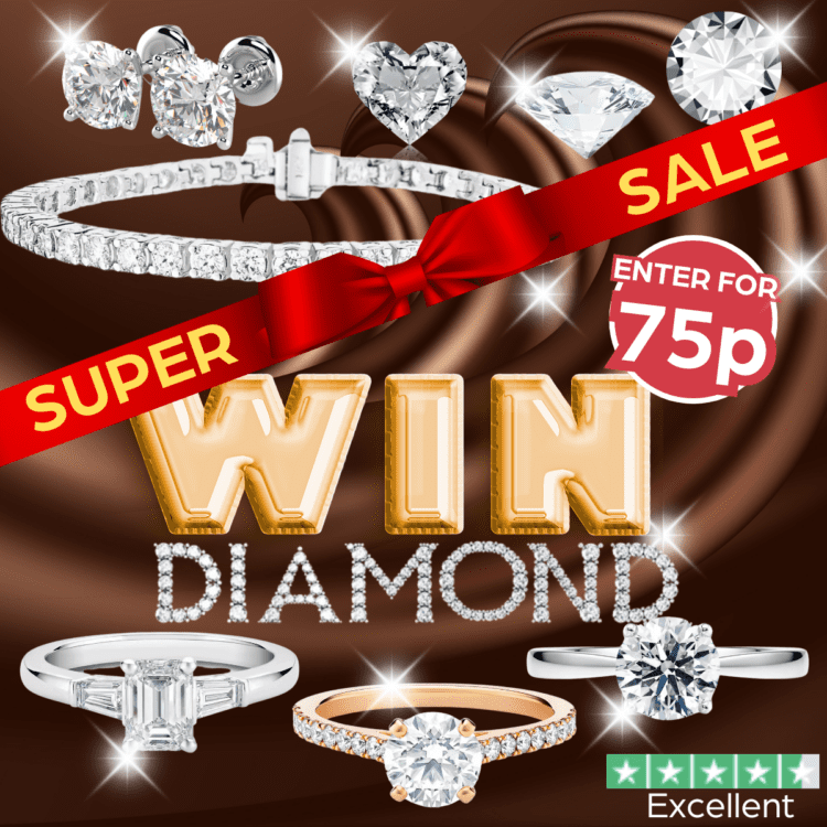 INSTANTWIN#21 WIN BEAUTIFUL LUXURY DIAMOND JEWELLERY (RINGS, STUD EARRINGS, TENNIS BRACELET, STONES) + END PRIZE £100