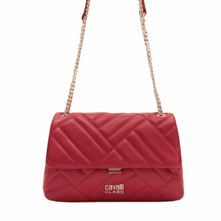 LIVEDRAW#21 WIN LUXURY ROBERTO CAVALLI CLASS RED BURGUNDY SHOULDER BAG - ULTRA LOW ODDS - Image 2