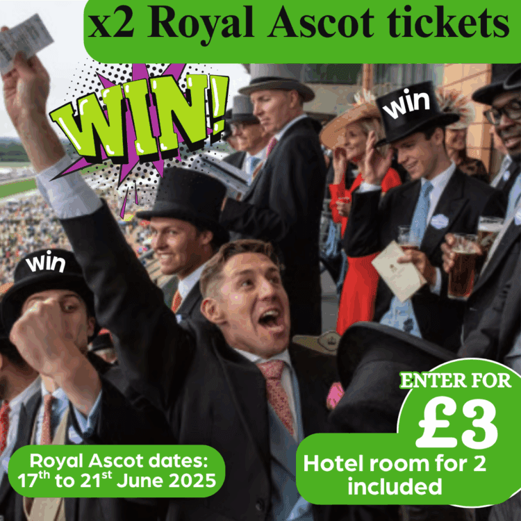 AUTODRAW#15 YOUR FAIRYTALE DAY AT ROYAL ASCOT - WIN FOR TWO!