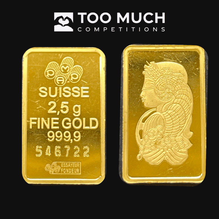 INSTANTFLIP#3 GOLD BARS 999.9 - GREAT ODDS, LOW RISK, REAL FUN, 2 CHANCES - LUXURY JEWELLERY (£500 END PRIZE) - Image 2