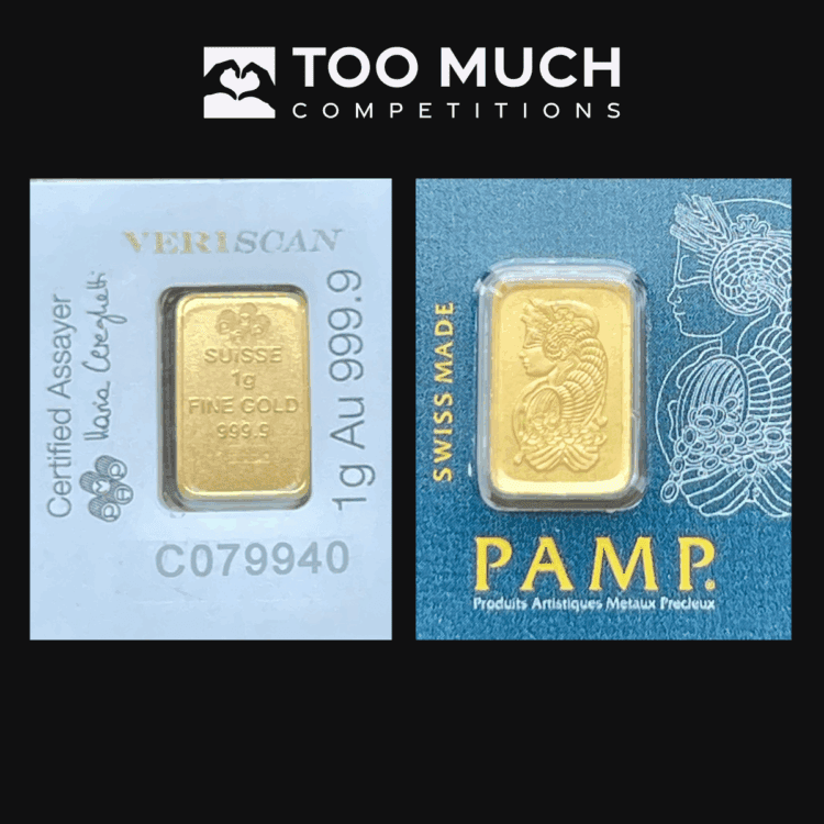 INSTANTFLIP#3 GOLD BARS 999.9 - GREAT ODDS, LOW RISK, REAL FUN, 2 CHANCES - LUXURY JEWELLERY (£500 END PRIZE) - Image 4