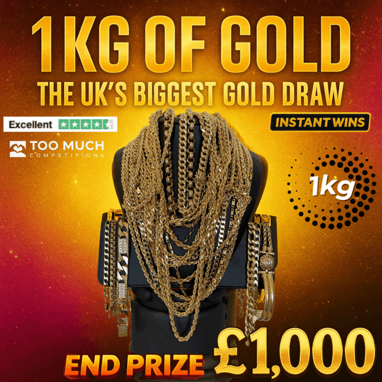 INSTANTWIN#42 THE 1KG INSTANT GOLD VAULT (END PRIZE £1,000)