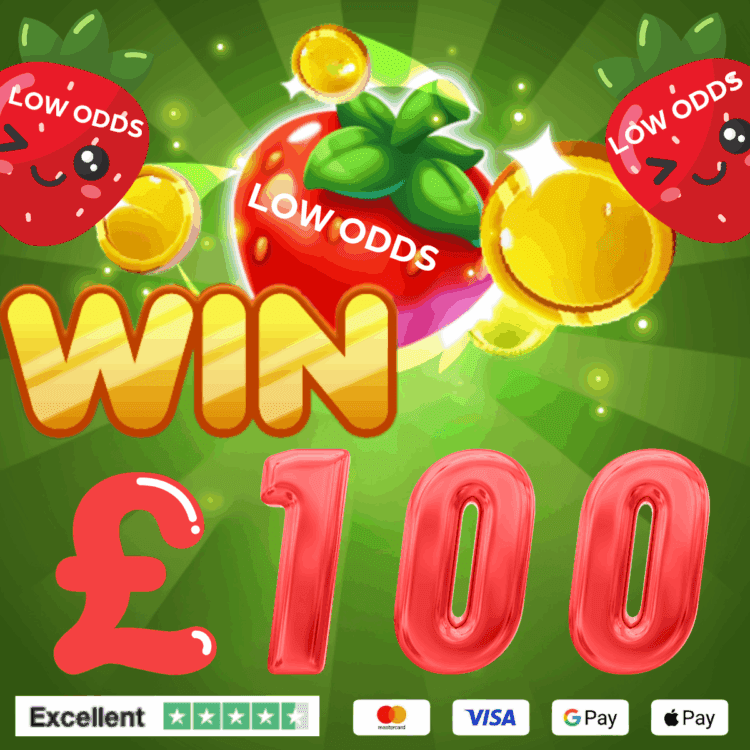 AUTODRAW#19 WIN £100 TAX FREE CASH LOW ODDS