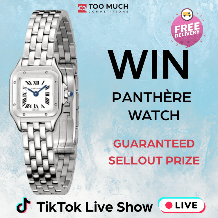 DREAMMART#1 WIN LUXURY CARTIER PANTHÈRE WATCH (OR £1,500 CASH) + INSTANT WINS (GISOU, DIOR, TOM FORD, FENTY, JO MALONE & MORE) FREE DELIVERY - Image 3