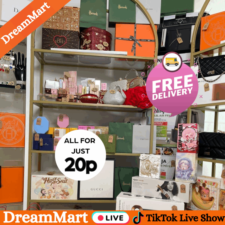 DREAMMART#3 TIKTOK LIVE SHOW - UNREAL ODDS! THE GIFT EDIT FOR HIM & HER! FREE DELIVERY