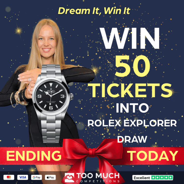 AUTODRAW#24 WIN 50 TICKETS INTO ROLEX EXPLORER WATCH DRAW