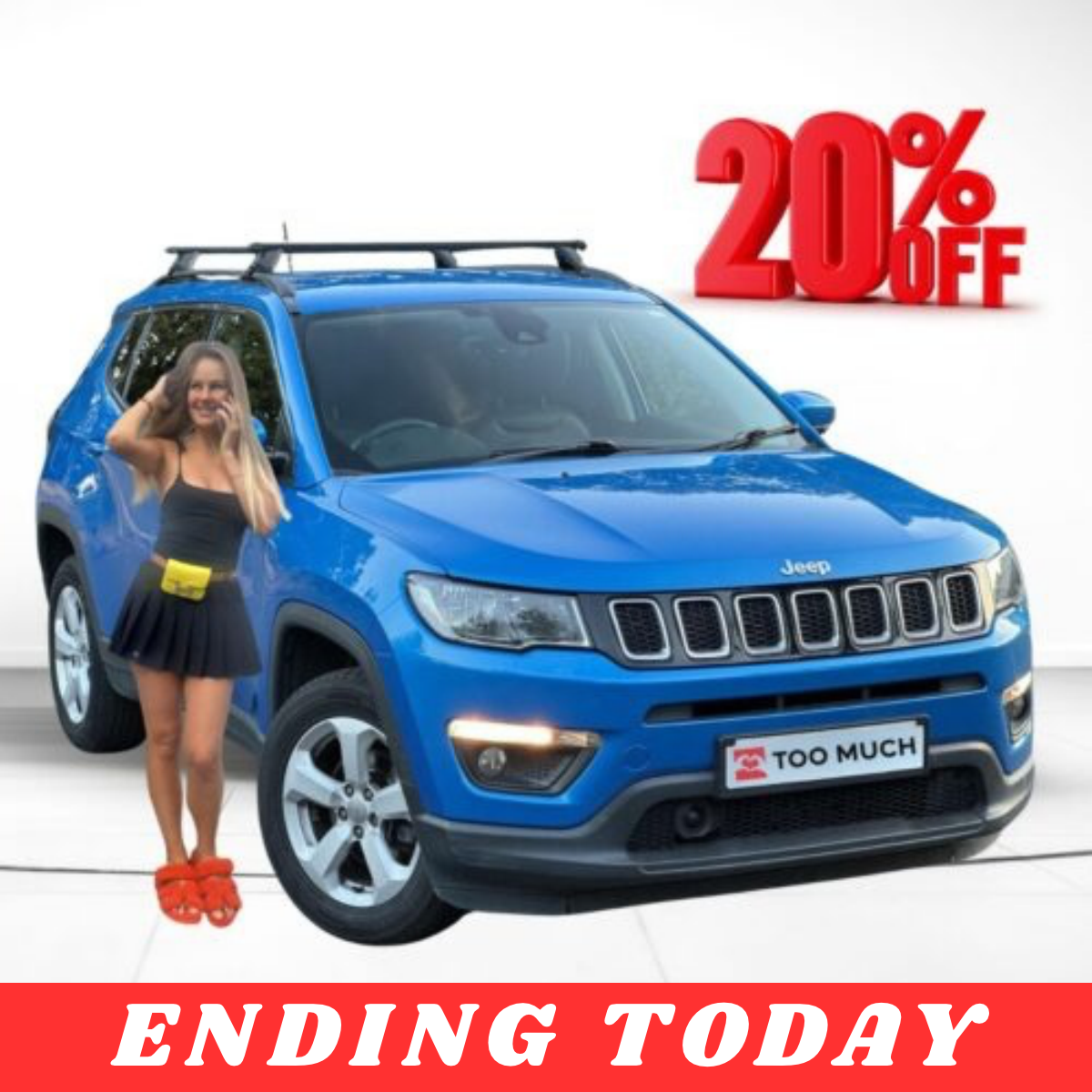 Win this Jeep Compass 1.4T MultiAirII Longitude SUV + £500 or (£5,000 Cash Alt)