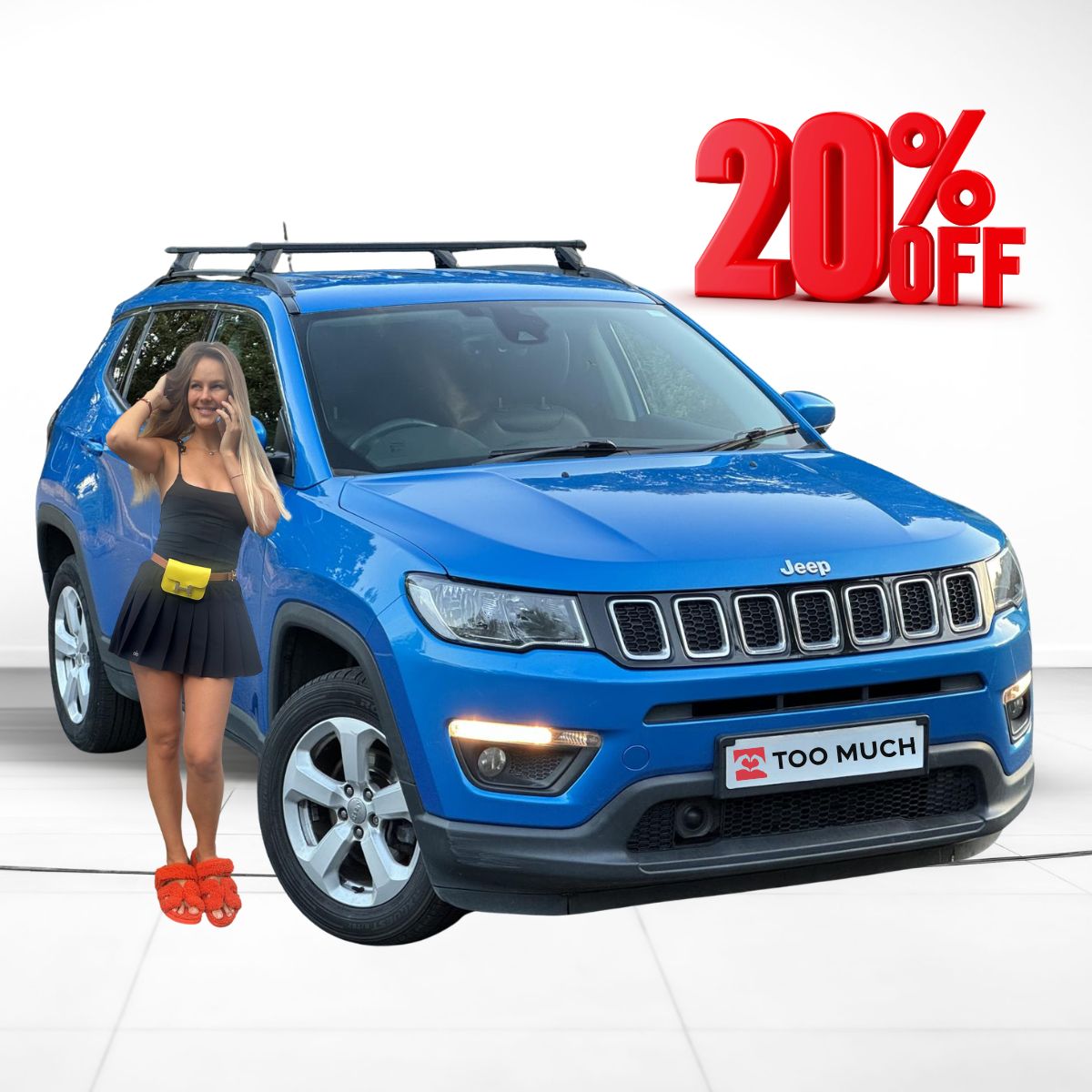 Win this Jeep Compass 1.4T MultiAirII Longitude SUV (£5,000 Cash Alt)