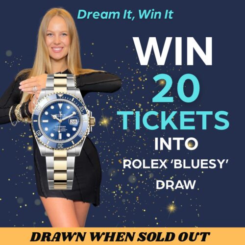 Win 20 entries into Rolex Bluesy – Ultra Low Odds