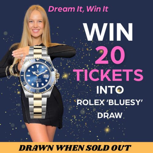 Win 20 entries into Rolex Bluesy – Low Odds