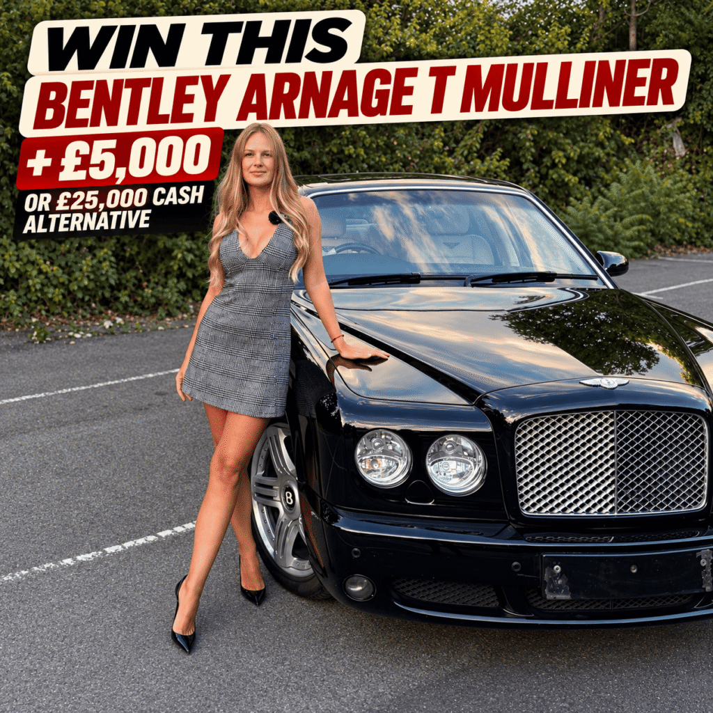 La Grande Finale: Win this Old School Bentley Arnage T Mulliner + £5,000 or (£25,000 Cash Alt)
