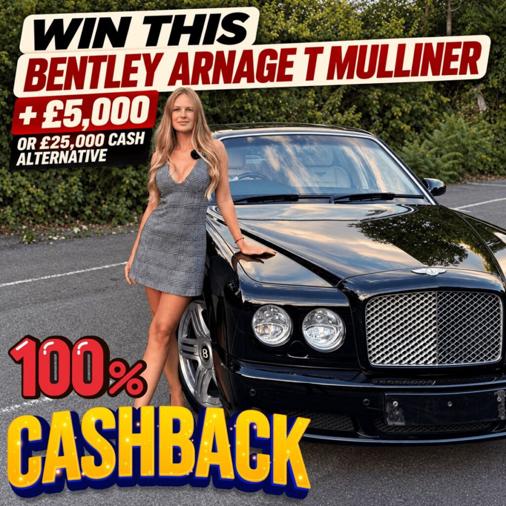 La Grande Finale: Win this Old School Bentley Arnage T Mulliner + £5,000 or (£25,000 Cash Alt)